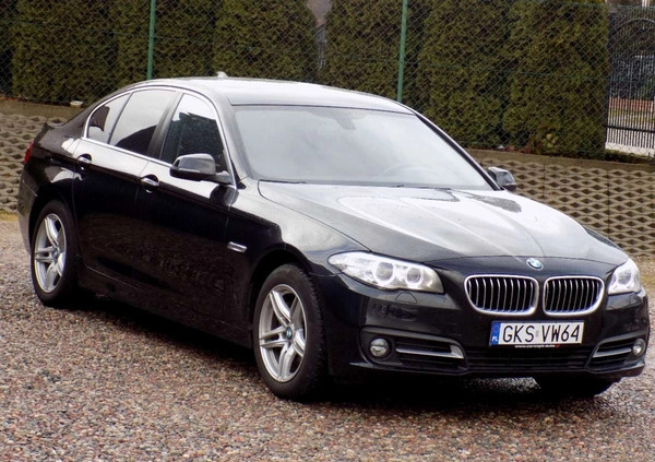 BMW Seria 5 cena 62999 przebieg: 195000, rok produkcji 2014 z Zakliczyn małe 379
